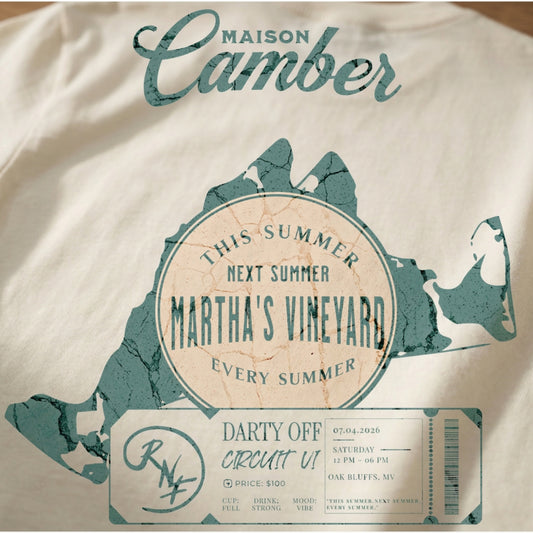 Martha's Vineyard Darty Tee | Exclusive Collab w/ RealNeverFades