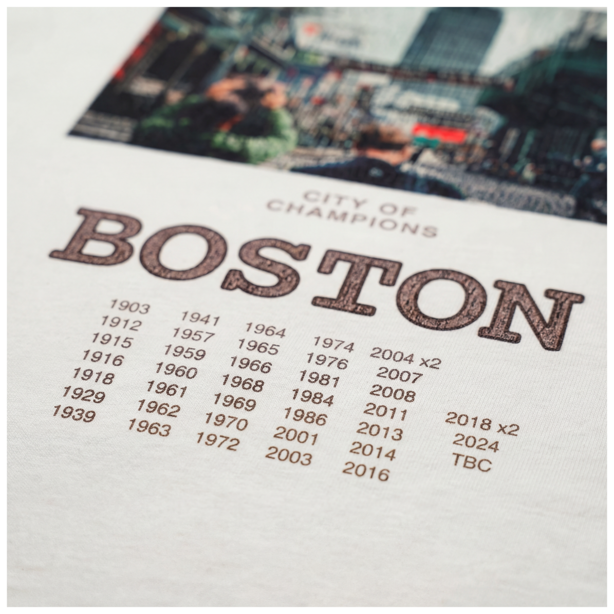 Boston Tee | City of Champions