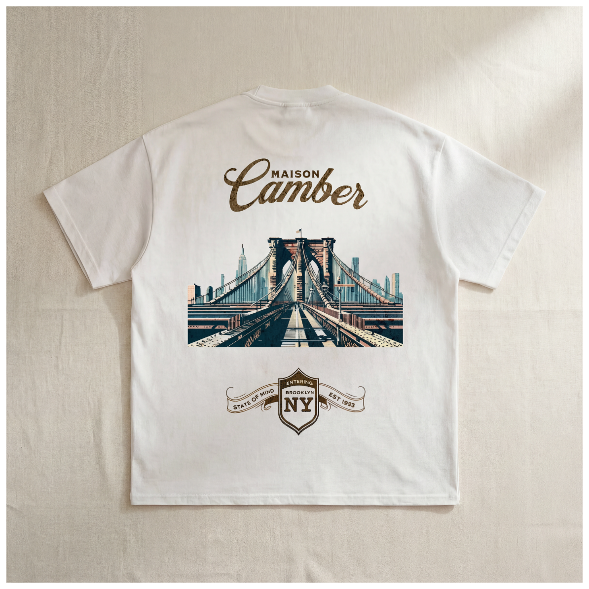 New York Tee | Brooklyn Bridge